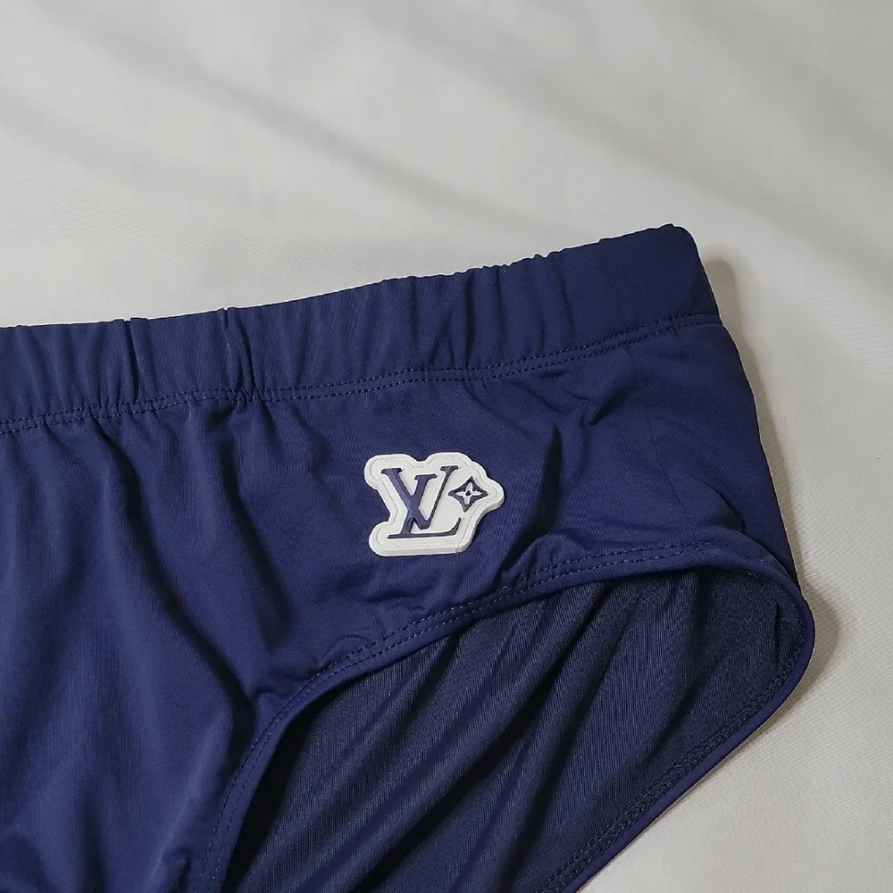 Louis Vuitton Navy Blue Men's Swim Briefs
